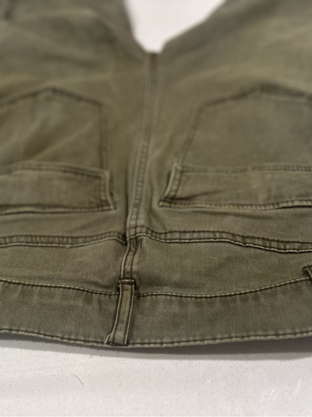 Express Cargo Pants in Olive Green - Picture 7 of 8